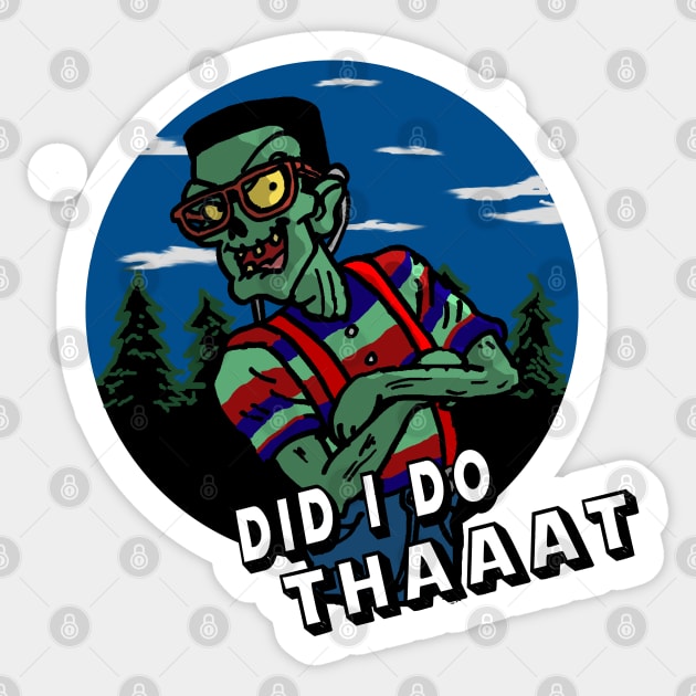 Crypt kurkle Sticker by Undeadredneck